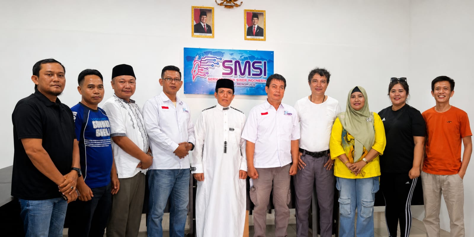 SMSI Bengkulu Bentuk Pokja Newsroom Kolaboratif untuk Liput Program Jaga Desa dan Makan Bergizi Gratis