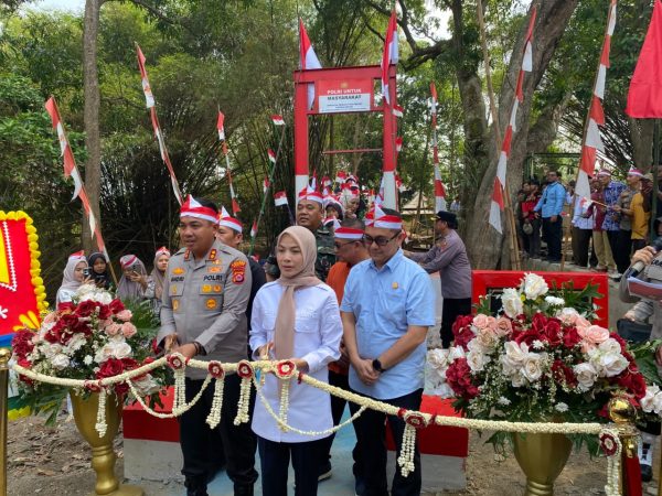 Polres Serang Resmikan Jembatan Presisi Nusantara di Jawilan, 500 Paket Sembako Dibagikan ke Warga