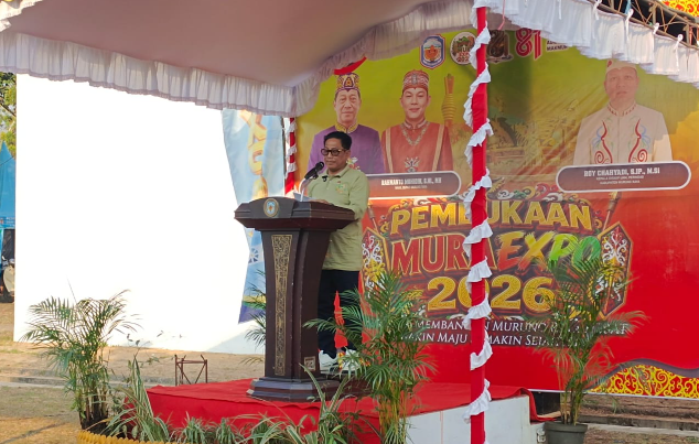 Mura Expo 2026 Resmi Dibuka Bupati Heriyus, 11 Hari Pameran UMKM dan Layanan Publik di Puruk Cahu