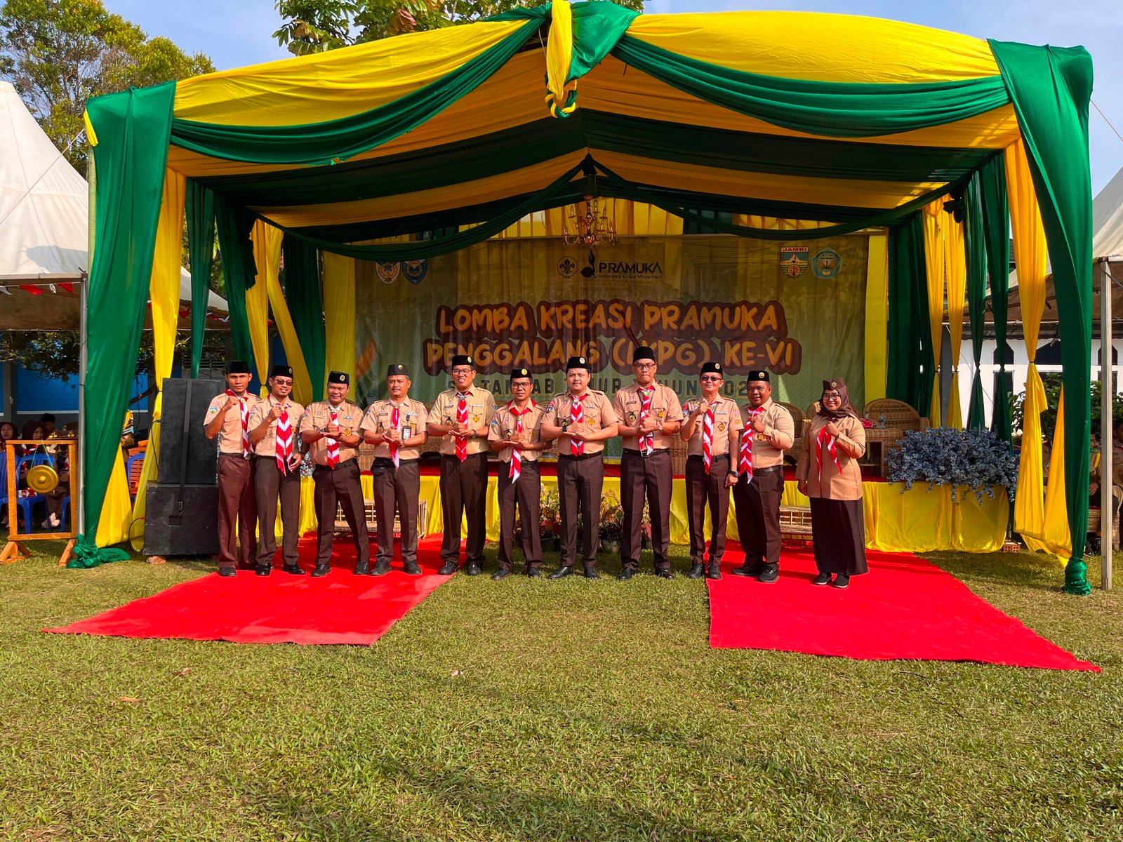 SMAN 8 Tanjab Timur Gelar LKPG Ke-VI, 7 Kontingen dari 7 Sekolah Berlomba dalam 11 Mata Lomba