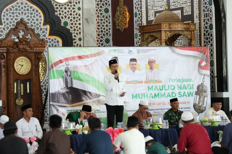 PT IMIP Gelar Maulid Nabi 1448 H di Morowali, Tekankan Kerukunan Warga Bahodopi