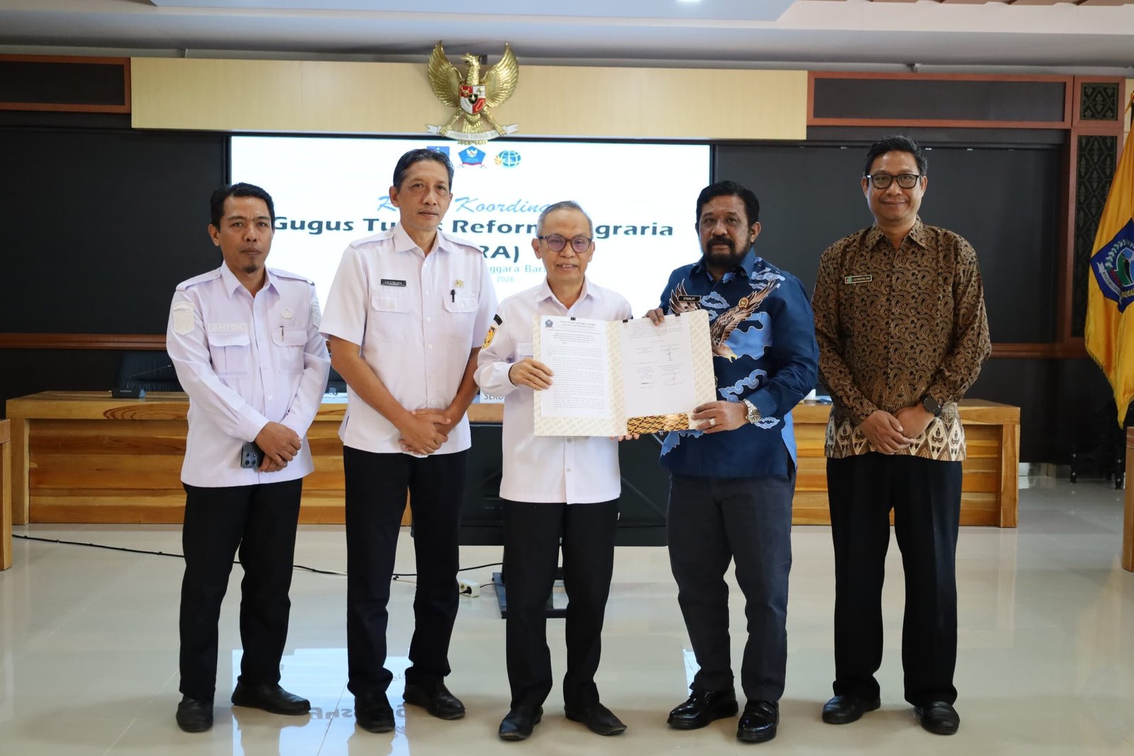 Sekda NTB Buka Rakor GTRA 2026, Targetkan Kepastian Hukum Tanah dan Akses Keadilan bagi Masyarakat