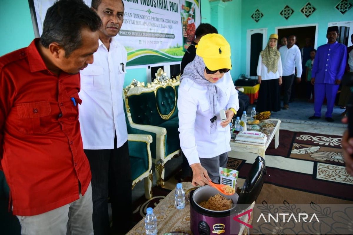 Wagub Gorontalo Dorong Petani Promosikan Beras Prebiotik di Penas XVII, Produk Instan Siap Saing
