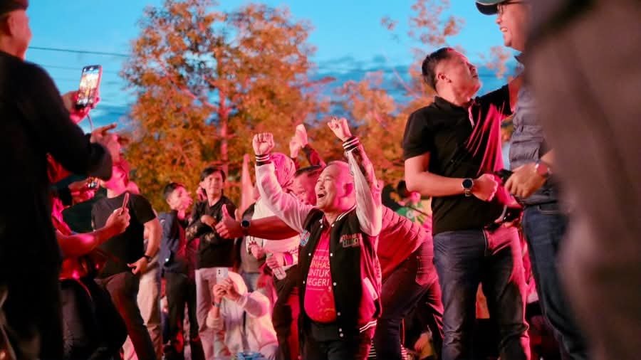 Wali Kota Tarakan Nobar Final Piala Dunia 2026 di Halaman Kantor, Ratusan Warga Rayakan Kemenangan Spanyol