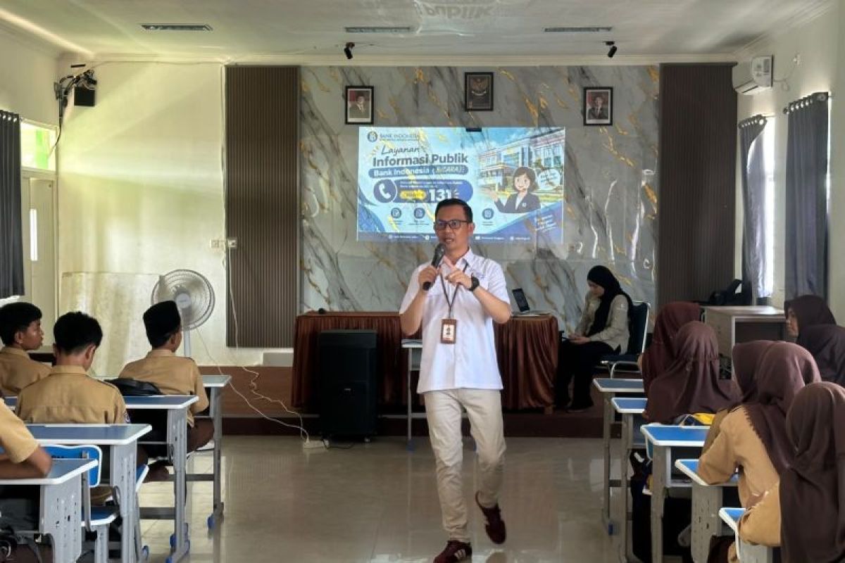 BI Sultra Edukasi 1.336 Siswa di 10 Sekolah soal Rupiah dan Transaksi Digital