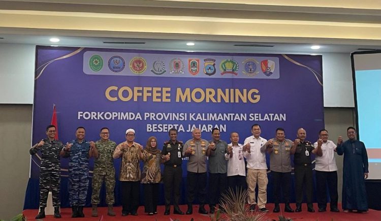 Forkopimda Kalsel Gelar Coffee Morning, Kapolda Instruksikan Pelayanan ke Warga Tak Boleh Terganggu hingga ke Kecamatan