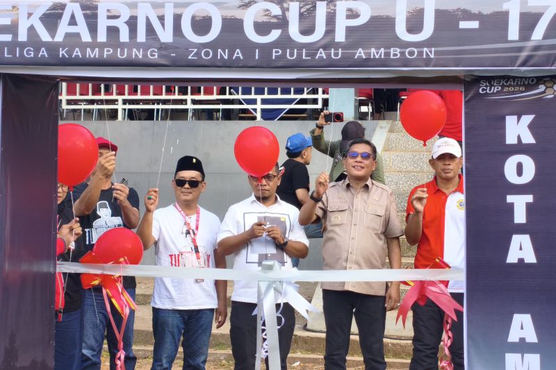 Soekarno Cup U-17 di Ambon Resmi Dimulai, Wali Kota: Jangan Saling Pukul, Junjung Sportivitas