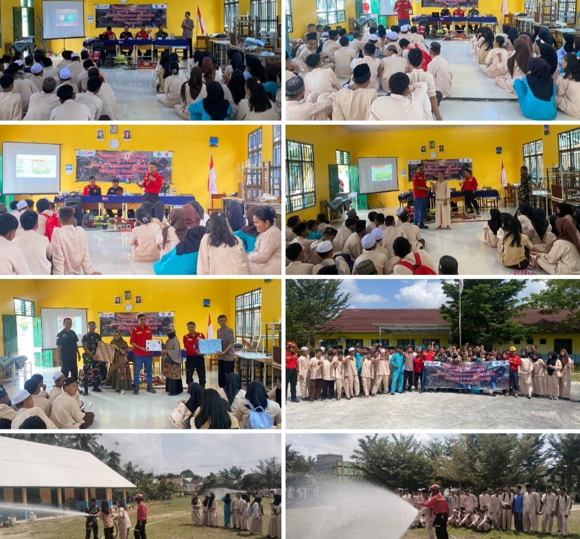 PT Wirakarya Sakti Edukasi Pelajar SMAN 7 Tanjab Barat Soal Pencegahan Karhutla dan Konservasi Lingkungan