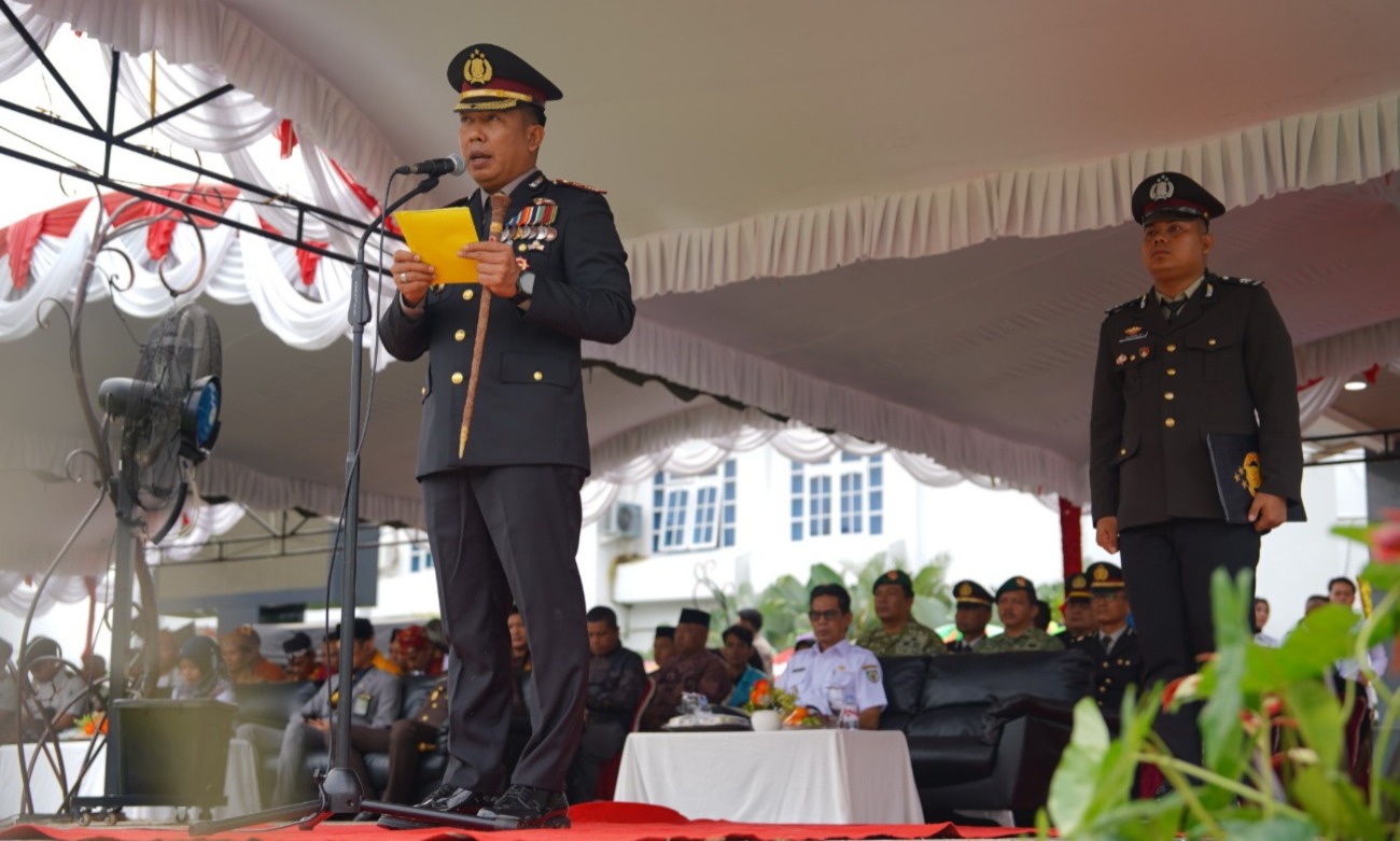 Polres Balangan Peringati Hari Bhayangkara ke-80 dengan Bakti Sosial dan Pengobatan Gratis untuk Warga
