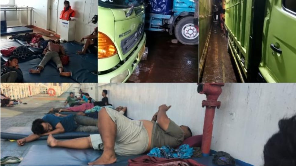 90 Sopir Terjebak 4 Hari di KM Mutiara Persada III Akibat Mesin Rusak, Rantai Pakan Ternak di Lampung Terancam
