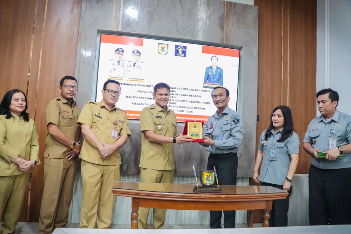 Pemkab Sergai Gandeng Kemenkum Sumut Lindungi Inovasi dan UMKM Lewat Pendaftaran Kekayaan Intelektual