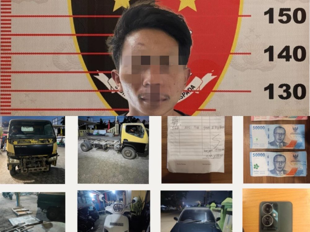 Truk Canter Rp 150 Juta di Samarinda Digondol Maling, Baknya Dilego Rp 2 Juta ke Penadah Besi Tua