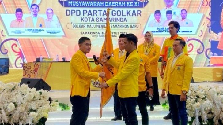 Pimpin Golkar Samarinda hingga 2031, Andi Satya Siap Maju Pilwali, Target Kembali ke Puncak Kejayaan
