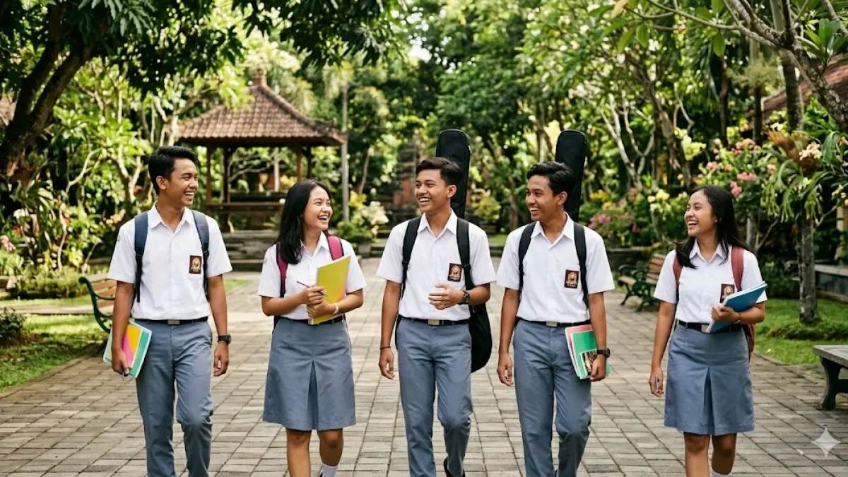 SPMB SMA/SMK Bali 2026: Besok Jalur Zonasi Ditutup, Cek Kuota 12 SMAN di Denpasar dan Syarat Berkas Terbaru