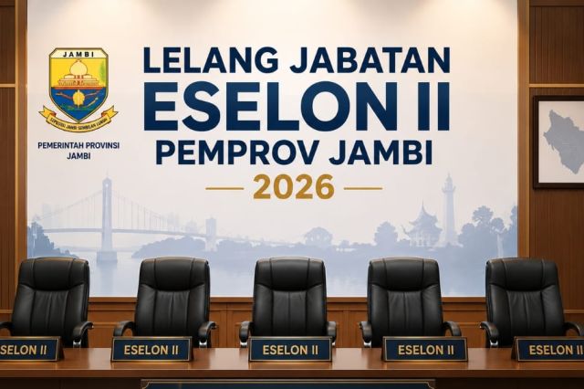 Hasil Seleksi 5 Pejabat Eselon II Pemprov Jambi Diumumkan, Ini Tiga Besar untuk Direktur RSUD Raden Mattaher hingga Kadis Pendidikan
