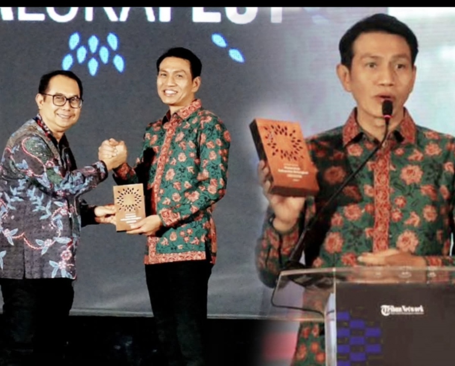 Bupati Batang Hari Terima Penghargaan Nasional Kesehatan Inklusif, Program “Dokter Tangguh” Jadi Kunci