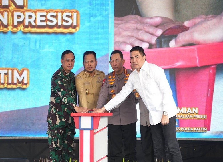 Gubernur Kaltim Rudy Mas'ud Apresiasi Kapolri Resmikan Aspol dan RS Bhayangkara Baru di Samarinda