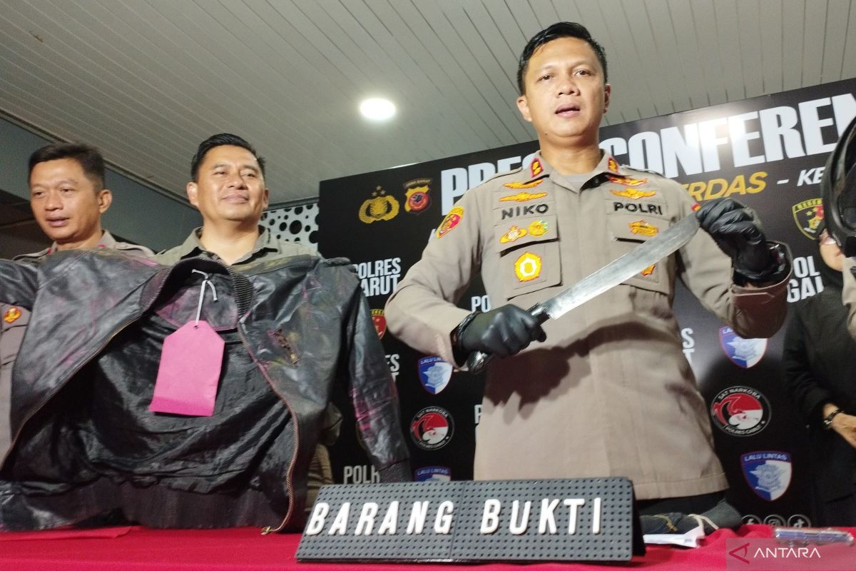 Polres Garut Ciduk Dua Berandalan Bermotor Penganiaya Lansia di Jalan Cimanuk, Satu Pelaku di Bawah Umur