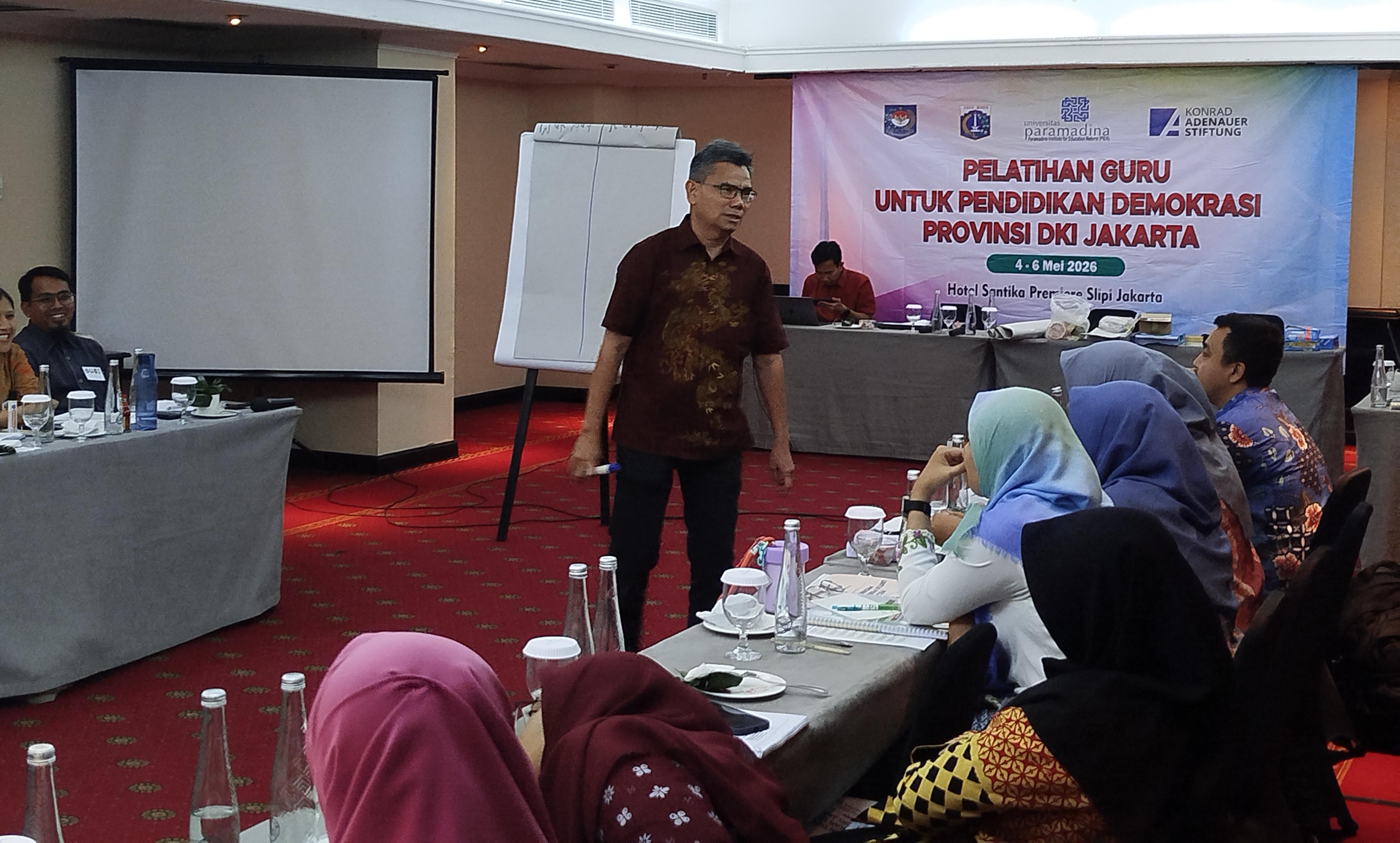 30 Guru SMA di Jakarta Ikuti Pelatihan Pendidikan Demokrasi dari PIER Paramadina dan KAS Jerman, Ini Materinya