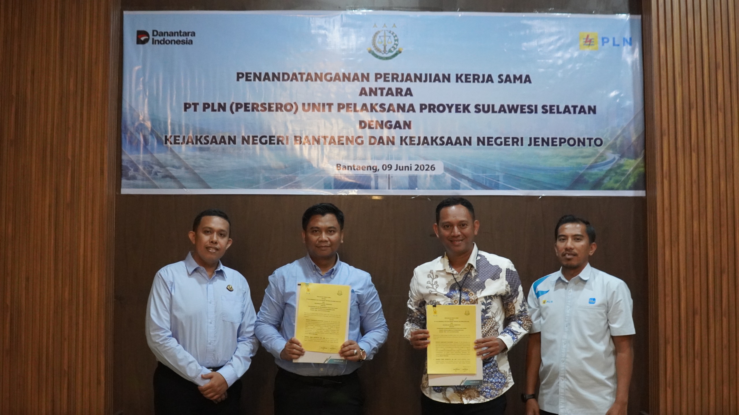 PLN Gandeng Kejari Jeneponto Kawal Proyek SUTT 150 kV Punagaya–Bantaeng, 190 Titik Tapak Dikawal Hukum