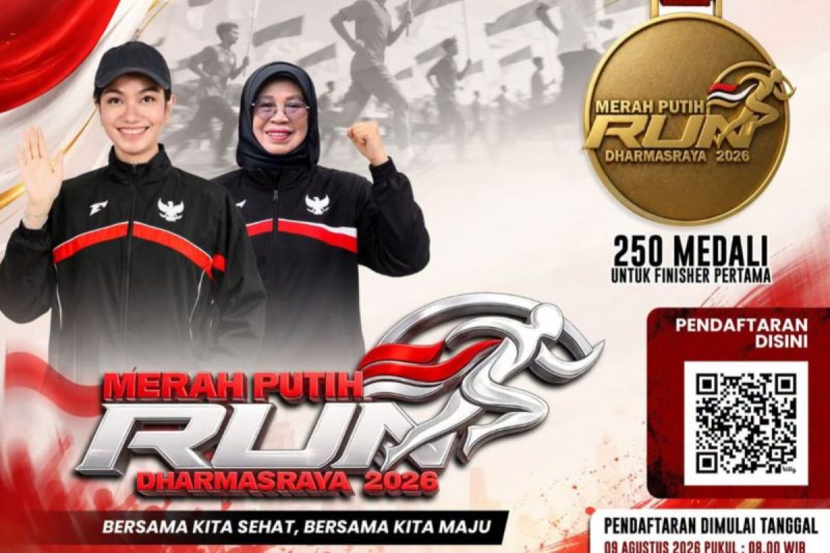 Merah Putih Run Dharmasraya 2026: Lari Gratis di Ikon Jembatan Kabel, Rayakan HUT RI ke-81