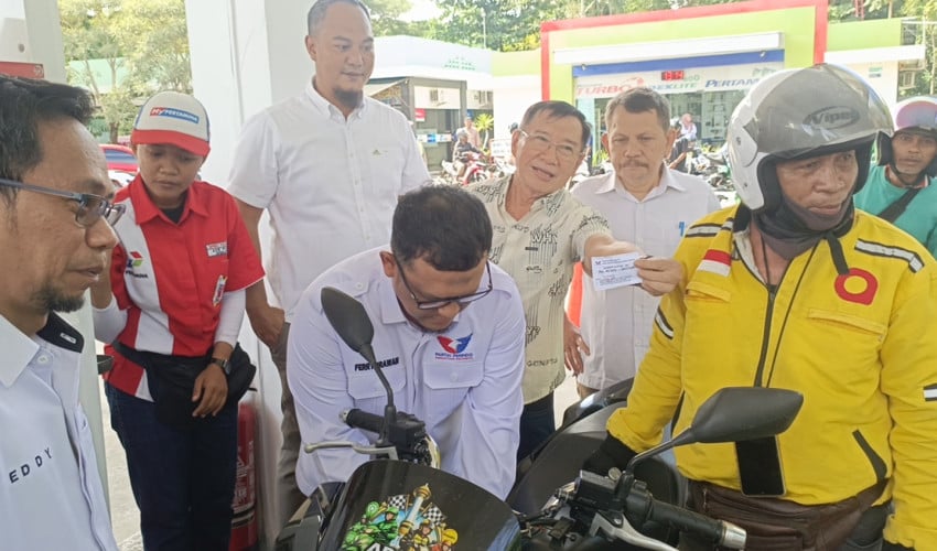 Partai Perindo Sultra Bagikan 500 Kupon BBM Pertamax Gratis untuk Ojol dan Warga Kendari, Begini Cara Dapatkannya
