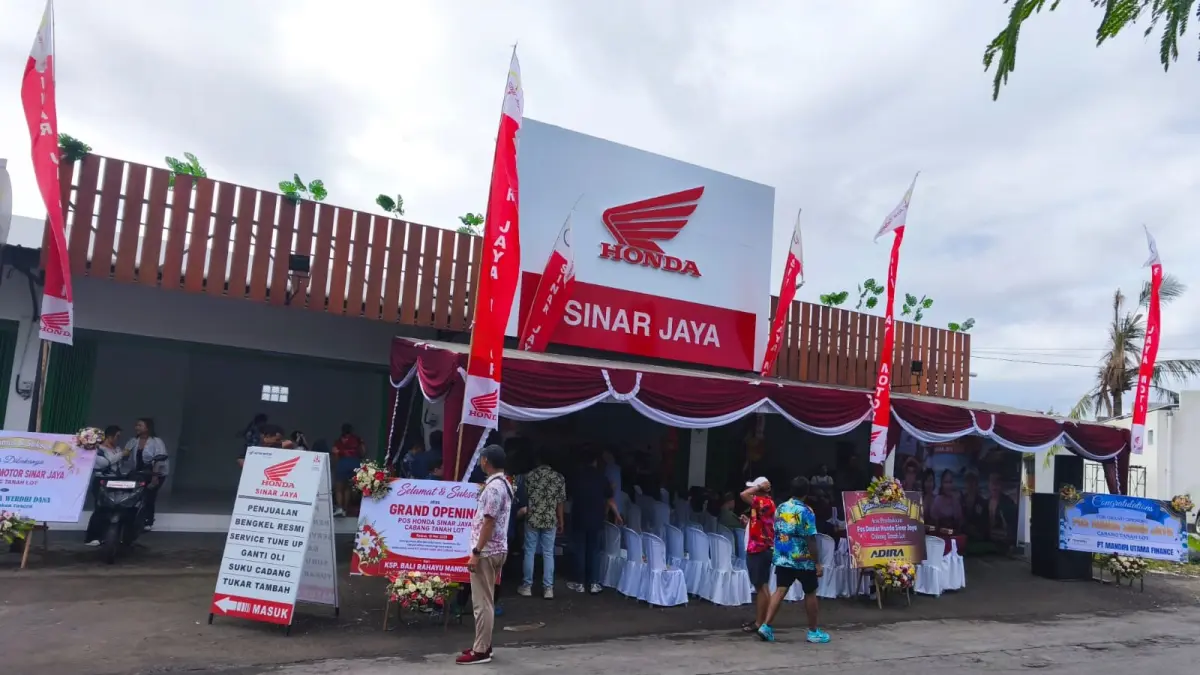 Sinar Jaya Motor Resmi Buka Mega Pos Tanah Lot di Tabanan, Hadirkan Promo Spesial untuk Konsumen