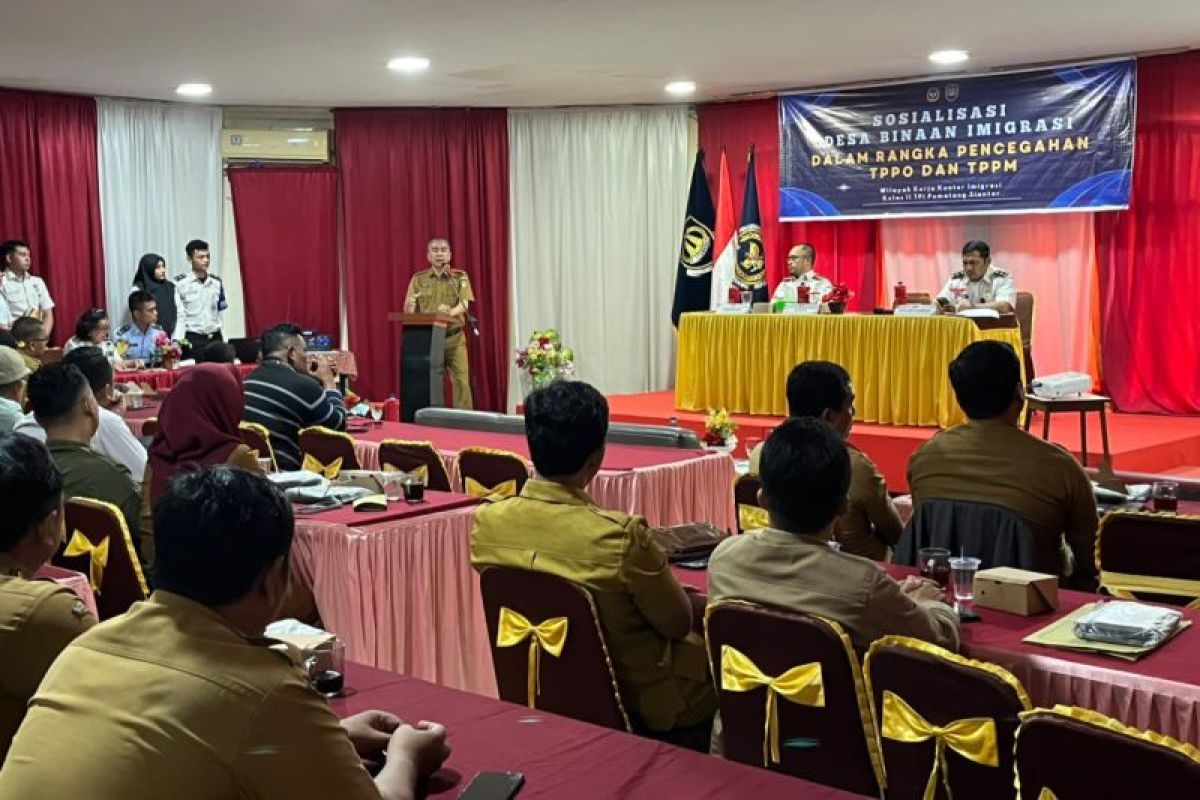 Sekda Tebing Tinggi Buka Sosialisasi Desa Binaan Imigrasi, Garda Terdepan Cegah TPPO dan Penyelundupan Manusia