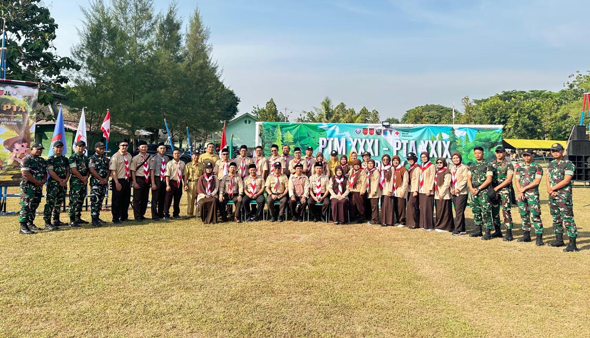 SMKN 1 Adiwerna Tegal Bawa 500 Siswa Baru ke Markas Yonzipur Slawi untuk Pendidikan Kepemimpinan