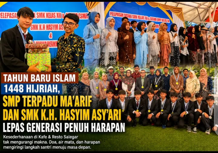 Tahun Baru Islam 1448 Hijriah, Yayasan di Garut Lepas 30 Siswa SMK DKV dengan Pesan Hijrah dan Akhlak