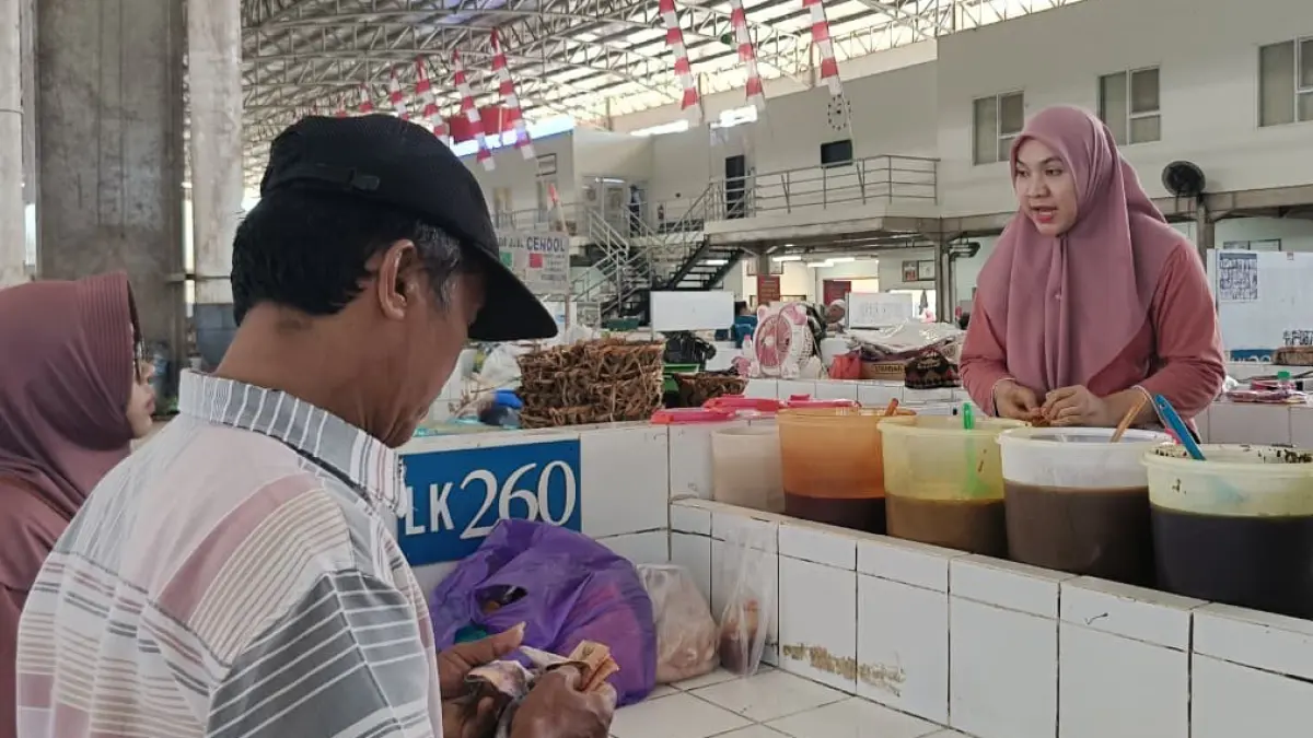 Omzet Bumbu Masak di Pasar Bauntung Banjarbaru Naik Tiga Kali Lipat Usai Iduladha, Bumbu Rawon dan Rendang Paling Diburu
