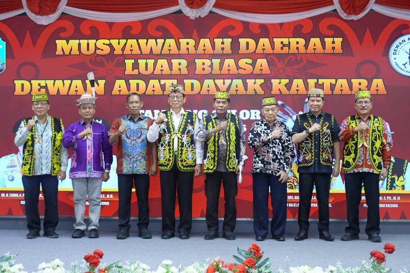 Gubernur Kaltara Buka Musdalub DAD, Dorong Penguatan Persatuan dan Ekonomi Berbasis Budaya Dayak