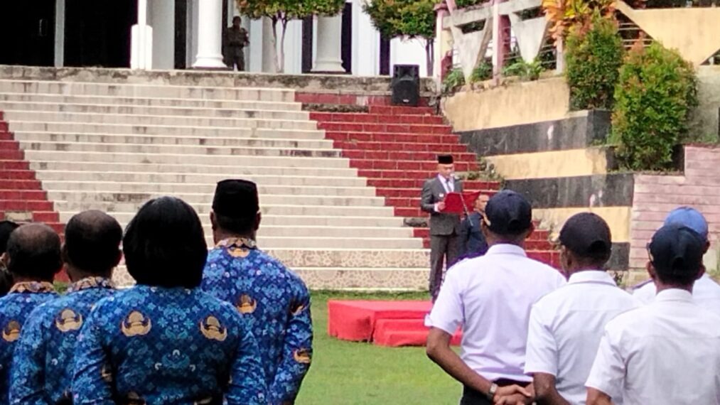 Bupati Kepulauan Aru Timotius Kaidel Pimpin Upacara Hari Lahir Pancasila, Serukan Nilai Pancasila Jadi Pedoman Hidup