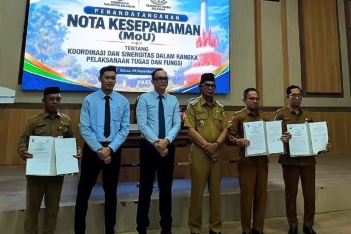 Pemkab Balangan dan Kejari Perbarui Kerja Sama Perdata-TUN, Wabup Fauzi Tekankan Koordinasi Sejak Dini