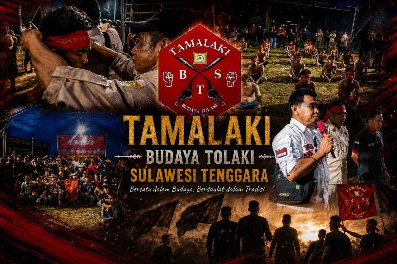 6 Kepala Desa di Konawe Gabung TBTS, Diksar ke-11 di Kendari Perkuat Karakter Kader Budaya Tolaki