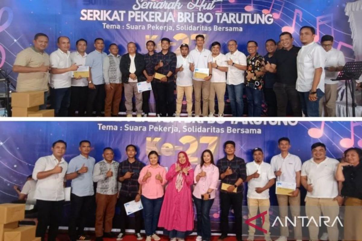 27 Tahun Serikat Pekerja BRI BO Tarutung, Ribuan Karyawan Tapteng-Humbahas Rayakan Solidaritas Lewat Lomba Karaoke