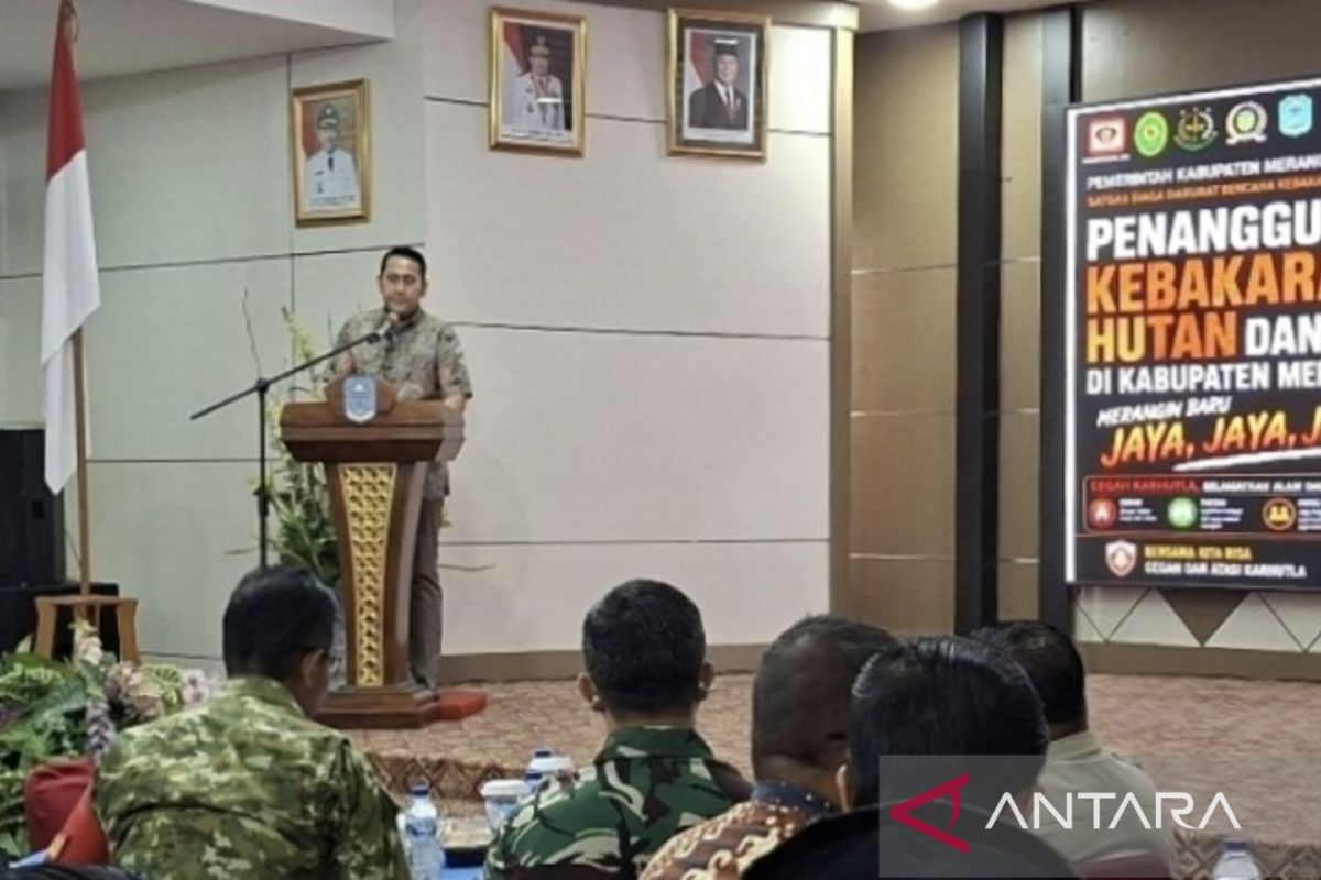 Satgas Karhutla Jambi Ingatkan Pemilik Konsesi di Merangin Siapkan Regu Pemadam Mandiri, Ancaman Sanksi Menanti