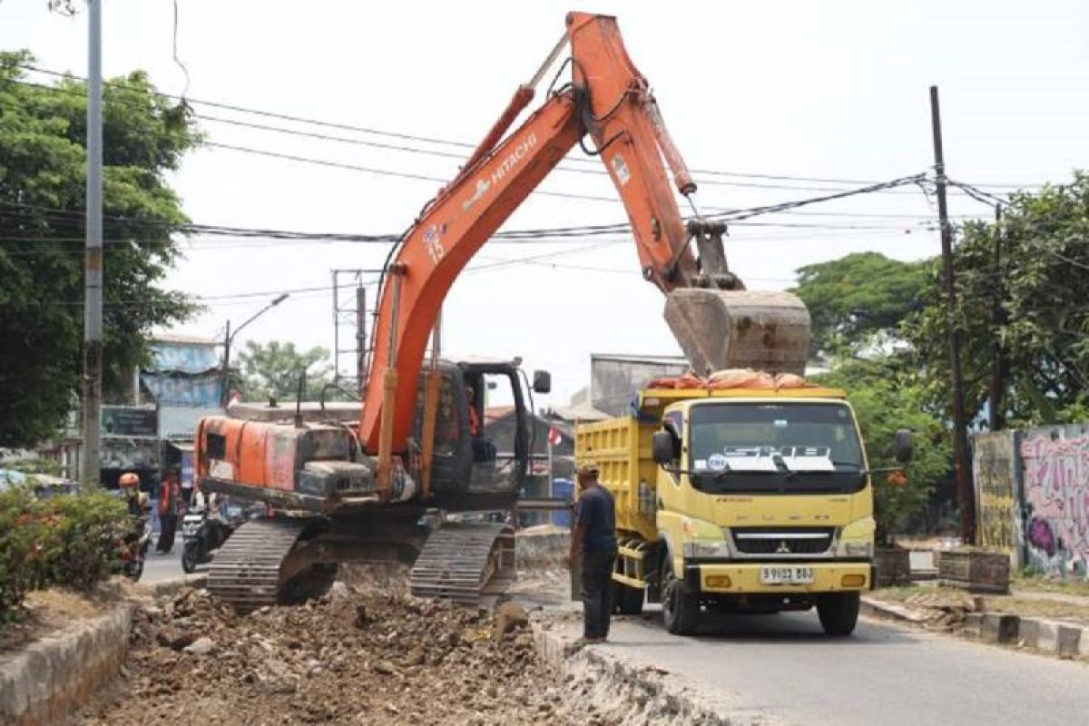 Pemkot Tangerang Garap Rekonstruksi Jalan Garuda Batuceper, Target Rampung Sebelum Desember