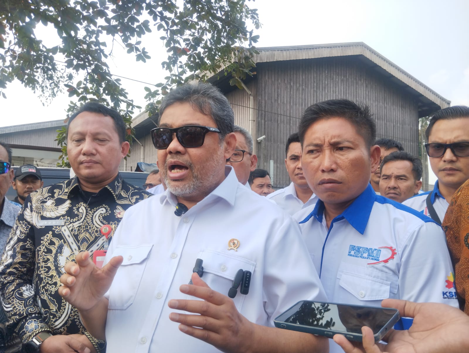 Penasihat Presiden Said Iqbal Sidak PT Molex Ayus di Tangerang, Minta Konflik Upah Pekerja Diselesaikan Lewat Dialog