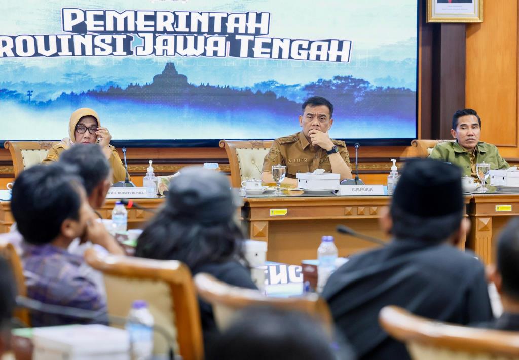 Perwakilan Warga Jateng Guyup Sampaikan 7 Persoalan ke Gubernur Luthfi, dari Tambang Kendeng hingga PG GMM Blora