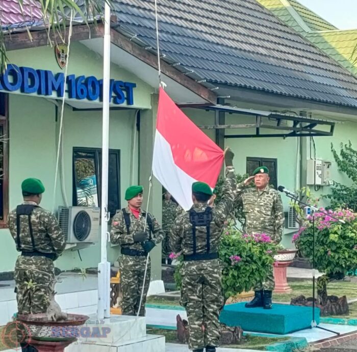 Kodim 1601/Sumba Timur Gelar Upacara Peringatan Hari Anak Nasional ke-42, Tema Lindungi Masa Depan Generasi Penerus