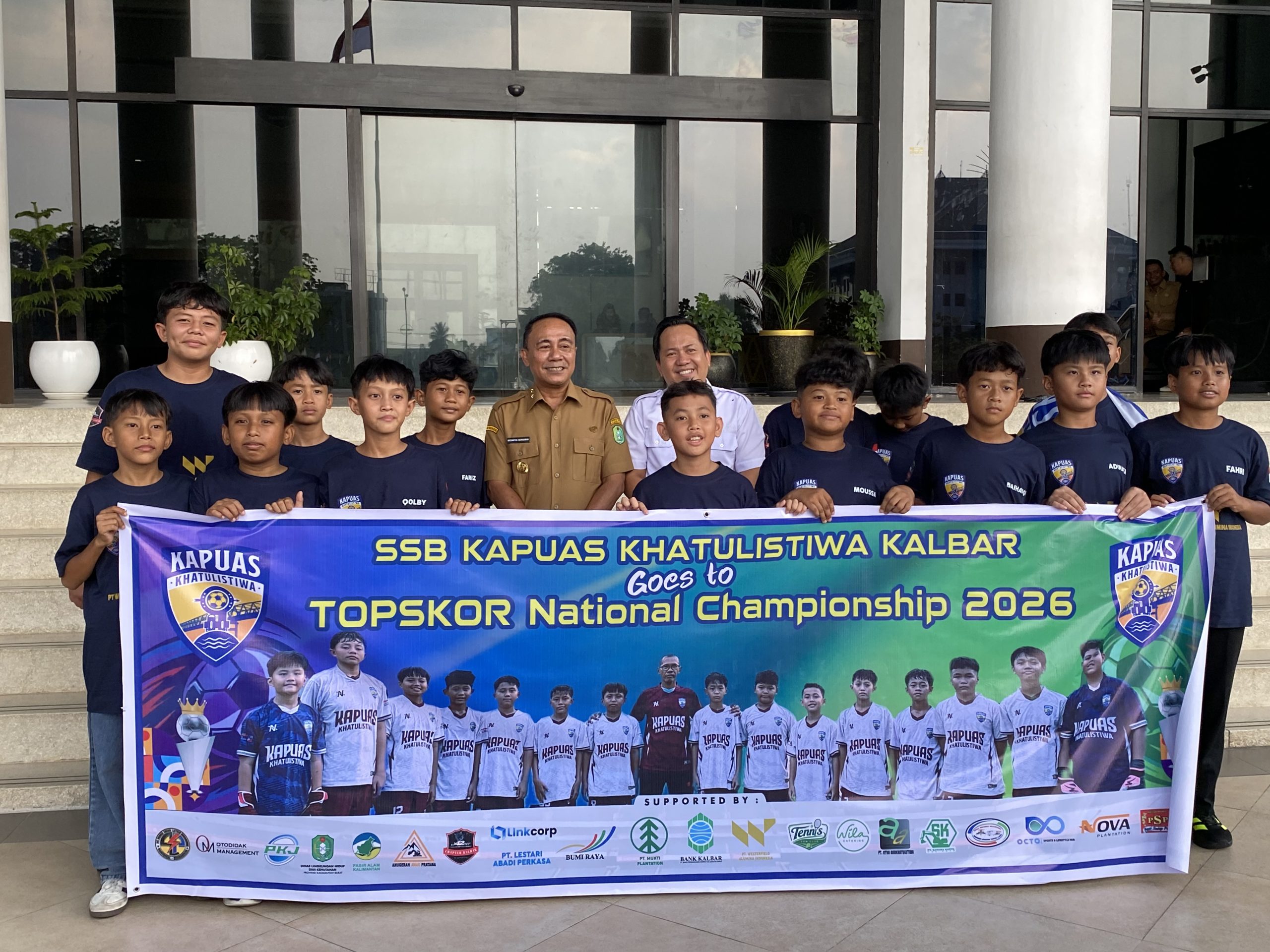 SSB Kapuas Khatulistiwa U-12 Minta Doa Warga Kalbar di Liga TopSkor Nasional, 12 Pemain Muda Siap Tempur di Sentul