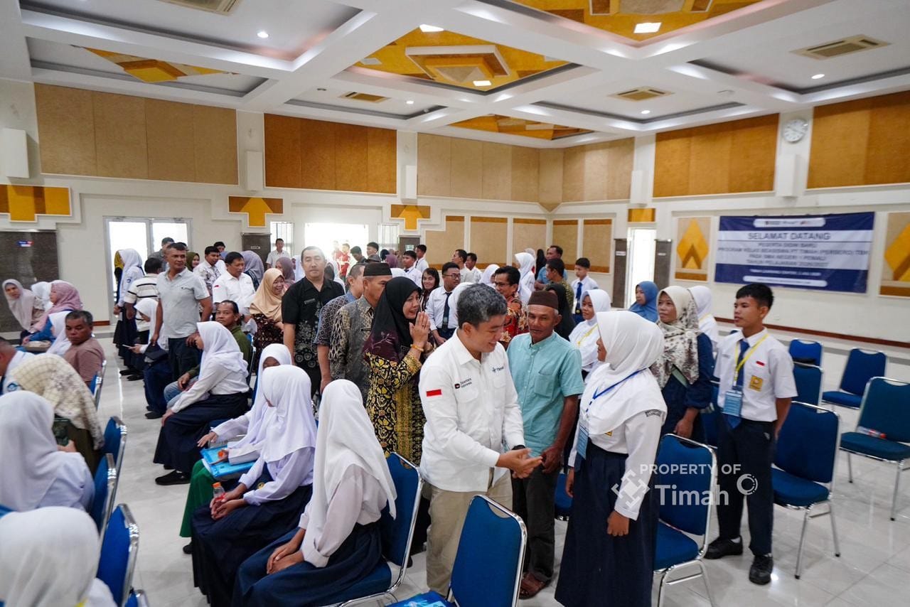 36 Pelajar dari Babel, Kepri, dan Riau Awali Kelas Beasiswa PT TIMAH di SMAN 1 Pemali — Kisah Putra Petani yang Baru Pertama Kali Naik Pesawat
