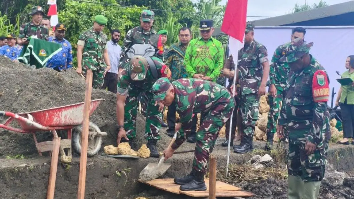 Jembatan Garuda di Kampung Kimi Papua Segera Rampung, Warga Tak Lagi Basah-basahan Menyeberang Sungai