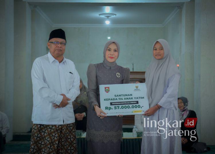 Tahun Baru Islam 1 Muharam, Pemkab Boyolali Salurkan Santunan Rp57 Juta untuk 114 Anak Yatim