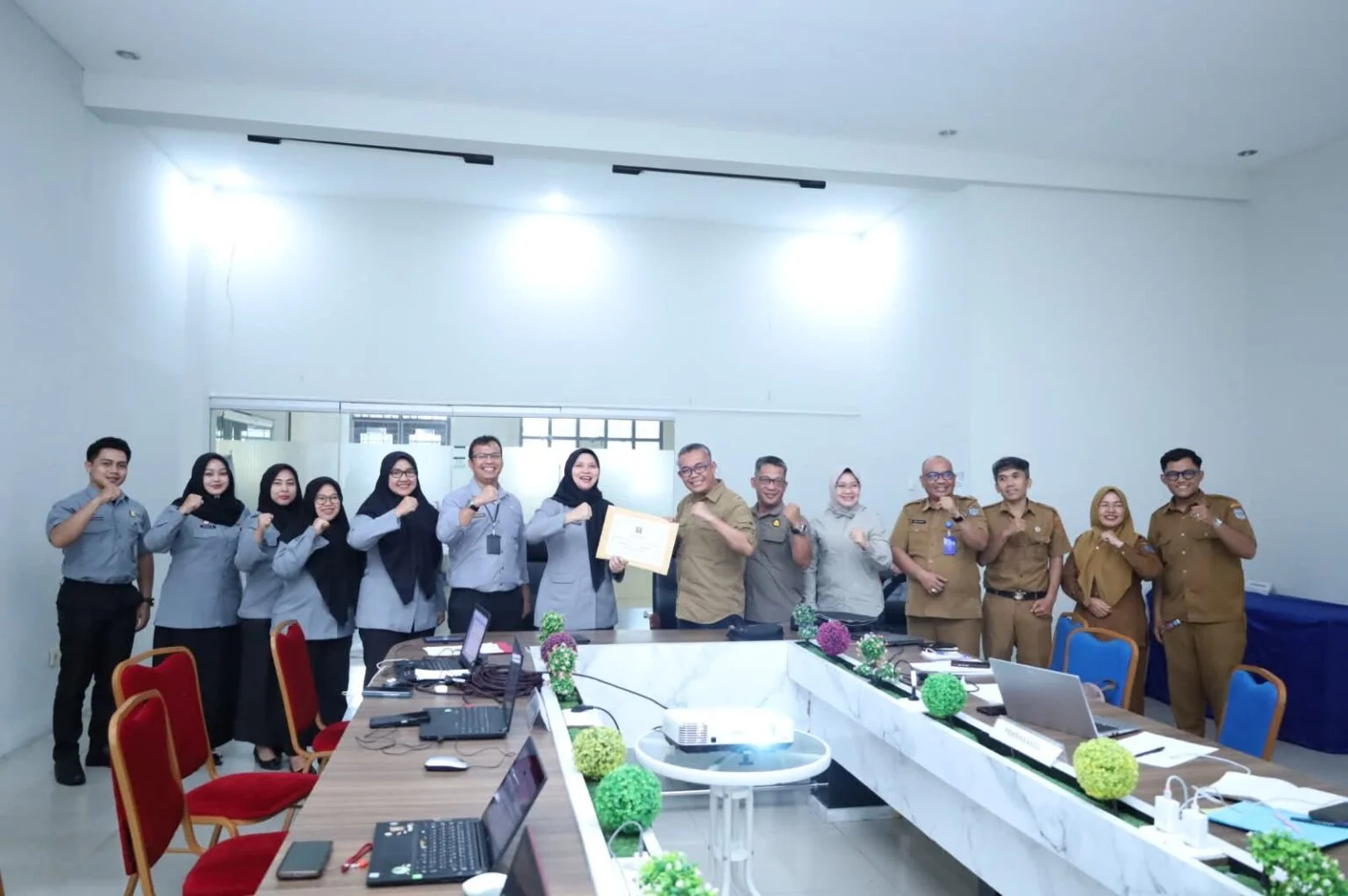 Kanwil Kemenkum Jambi Harmonisasi 6 Ranperbup Merangin, Fokus Penegasan Batas Desa dan Dokumen Perencanaan