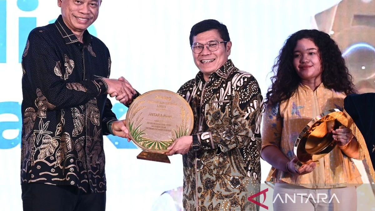 LKBN ANTARA Borong Dua Penghargaan dari Perum Bulog, Media Terbaik dan Penulis Berita Terbanyak