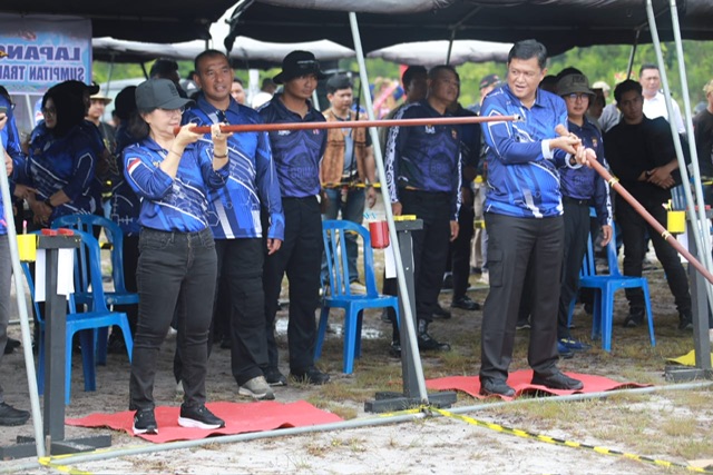 Hari Bhayangkara ke-80 di Kalteng, Lomba Menembak dan Sumpit Jadi Ajang Pererat Sinergi Forkopimda