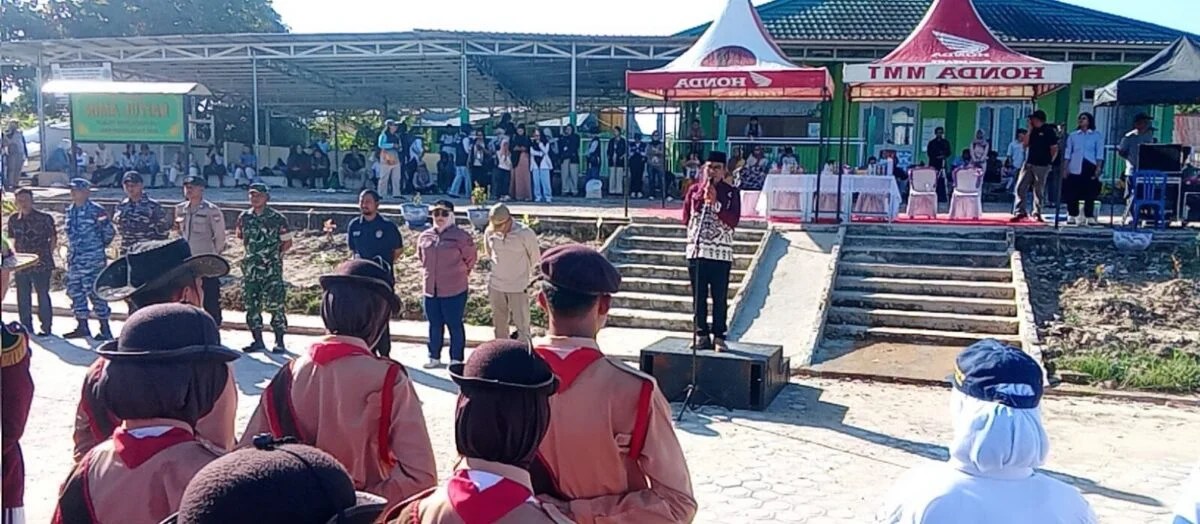 Wakil Wali Kota Tarakan Buka LKBB Harmony Day 2026 di Juata Permai, 15 Sekolah Unjuk Kebolehan Baris Berbaris