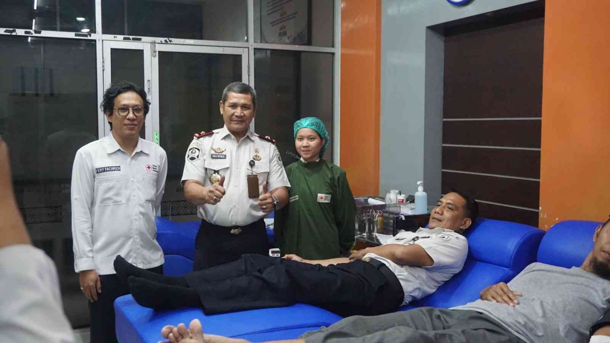 Kanwil Ditjenpas DIY dan PMI Kota Yogyakarta Gelar Donor Darah, 51 Kantong Darah Terkumpul untuk Peringati HUT ke-81 RI